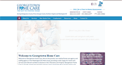 Desktop Screenshot of georgetownhomecare.com